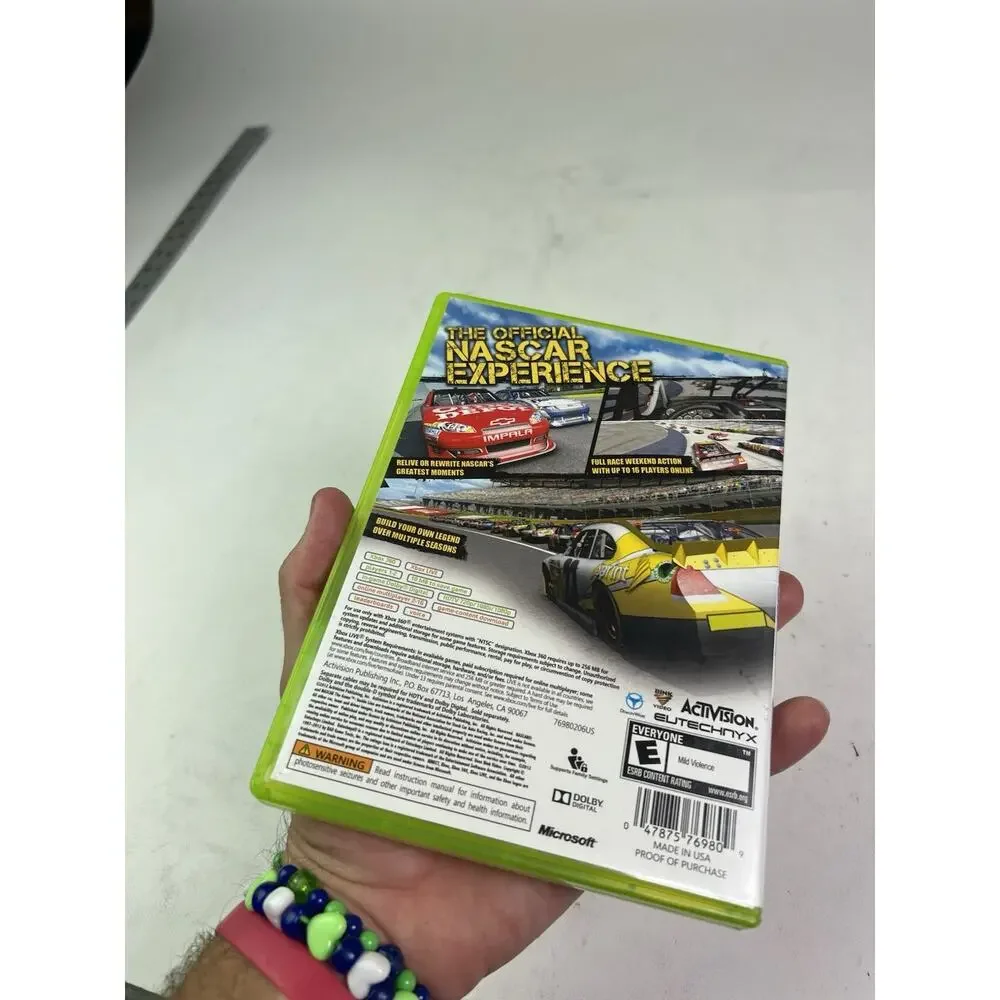 NASCAR The Game: Inside Line CIB(Microsoft Xbox 360, 2012) COMPLETE